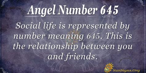 Angel Number 645 Meaning: God Is Speaking To You.